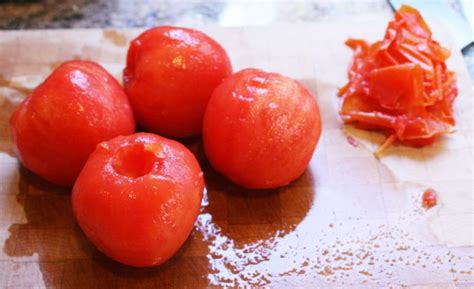 How To Make Tomato Concasse Aka Peeled Seeded And Diced Tomatoes Food Recipes Dinner