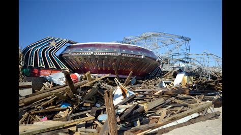 Exploring The Seaside Heights Pier Wreckage From Hurricane Sandy Nj