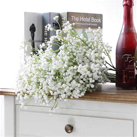 Find great deals on ebay for babys breath flowers. Artificial Fake Babys Breath Gypsophila Silk Flowers ...