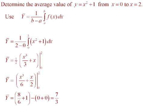 Average value over a closed interval refer to video: Lesson #104 Average Value of a Function