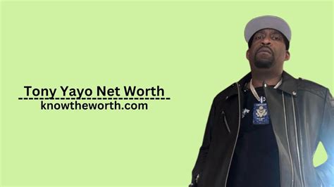 Tony Yayo Net Worth Is 4 Million 2024