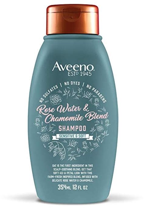 Aveeno Rosewater And Chamomile Blend Shampoo 12 Oz Pack Of 2