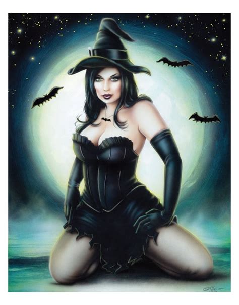 Sexy Witch Art