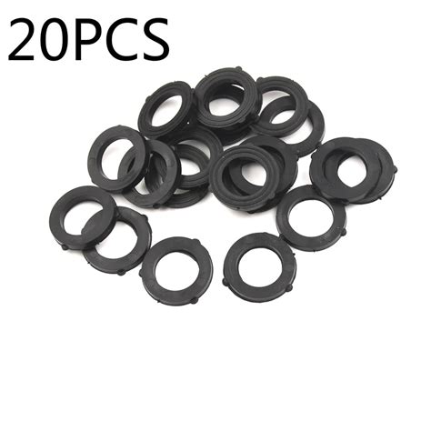 20pcsset Heavy Flat Rubber Seal O Ring Hose Gasket Rubber Washer Lot