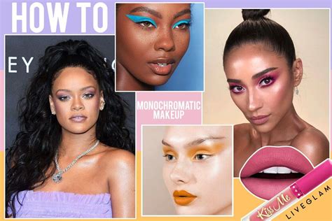 How To Achieve Monochromatic Makeup Liveglam