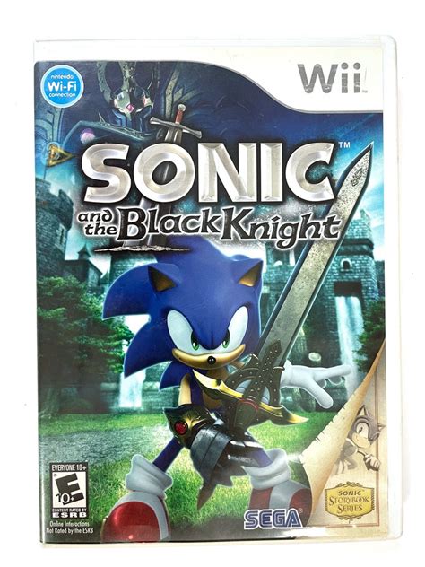 Sonic And The Black Knight Nintendo Wii Game The Game Island
