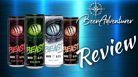 The Beast Unleashed Monster Seltzer Variety Beer Review YouTube