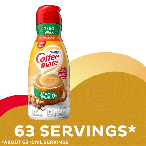 Buy Nestle Coffee Mate Liquid Hazelnut Sugar Free Coffee Creamer Fl