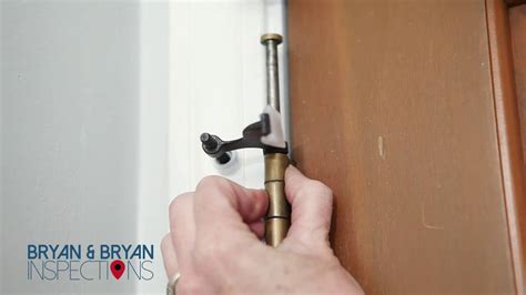 How To Install A Hinge Pin Door Stop Bryan And Bryan Inspections Youtube
