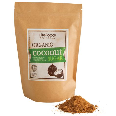 Lifefoods Organic Coconut Sugar 500g Max Health Store