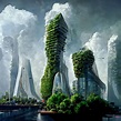AI-generated Future Cities by Manas Bhat|Futuristic