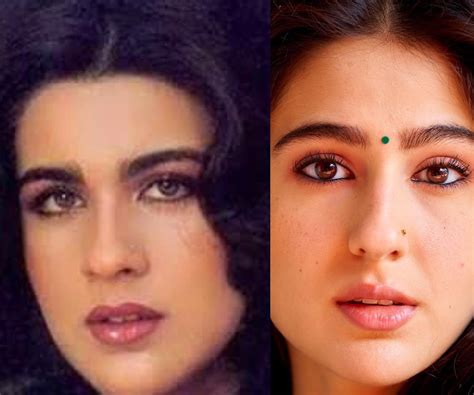 Sara Ali Khan Is A Carbon Copy Of Her Mother Amrita Singh Shares