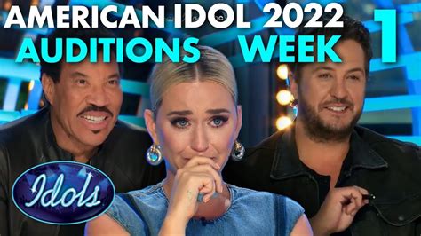 All American Idol 2022 Auditions Week 1 Idols Global Youtube In