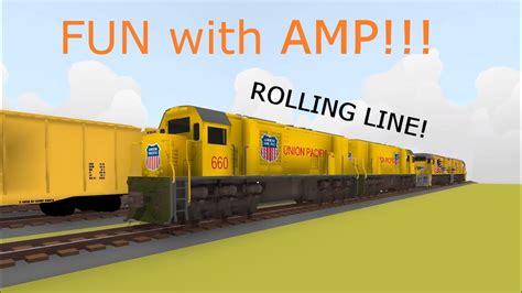 Rolling Line New Awesome Layout Amtrak And Union Pacific Youtube