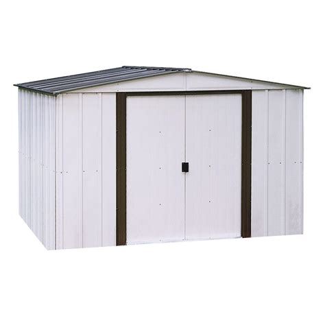 Shop the home depot for a large selection of sheds and outdoor storage. Arrow Newport 10 ft. x 12 ft. Metal Shed-NP101267 - The ...