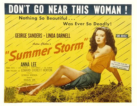 Summer Storm Linda Darnell 1944 Photograph By Everett