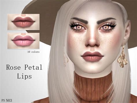 Lips In 10 Colors Found In Tsr Category Sims 4 Female Lipstick