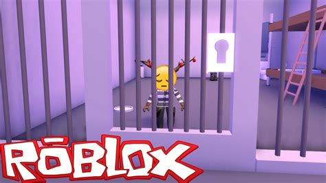 Escapando De La Prision Roblox Escape Prison Obby Youtube