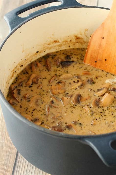 Whip up this easy homemade sauce and use in recipes that call for the can. Vegan Cream of Mushroom Soup - Loving It Vegan