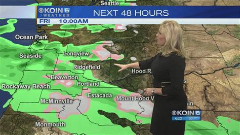 6 P M Thursday Evening Forecast KOIN 6 News Dec 21 2017 YouTube