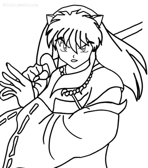 Free Printable Inuyasha Coloring Pages