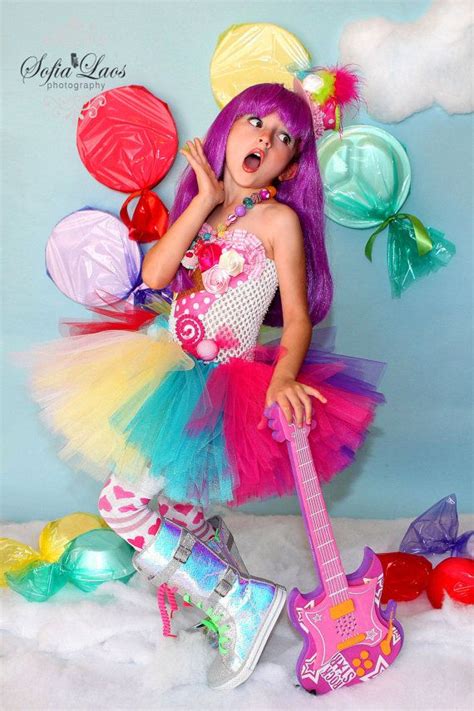 ready to ship size 3 4 katy perry inspired candy land tutu dress and costume candy costumes