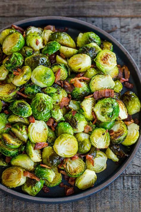 Heat some oil in a large frying pan over a medium heat. Roasted Brussels Sprouts Recipe - NatashasKitchen.com