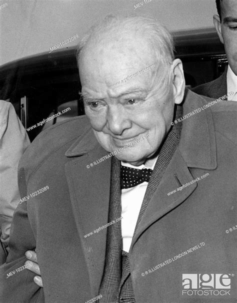 Sir Winston Leonard Spencer Churchill 1874 1965 British Politician