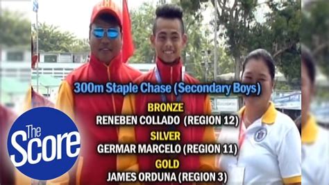 Palarong Pambansa Athletic Awardees The Score Youtube