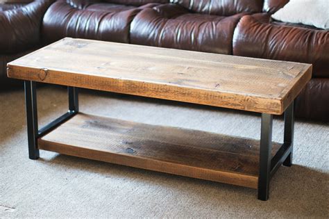 Industrial Wood Coffee Table 251 First Fulton Farmhouse Reclaimed