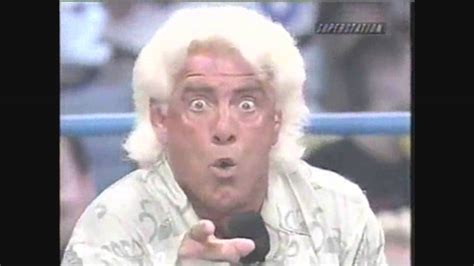 Rick Flair Gets Excitted Youtube