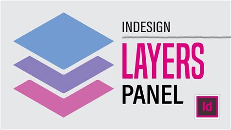 Working With Layers In Indesign Youtube