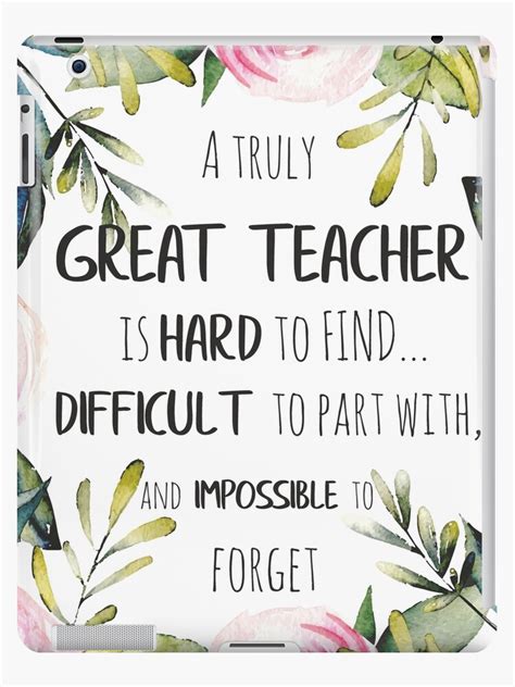 Great Teacher Quote Teacher Farewell T Leaving T Idea