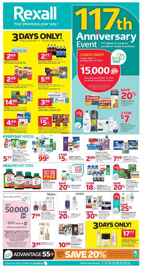 Rexall Ab Flyer September 17 To 23