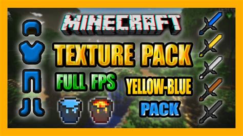 El Mejor Texture Pack De Minecraft Pvp Uhc 0 Lag Blue And