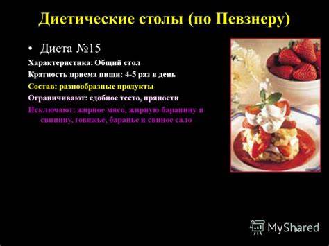 Диета столы по буквам