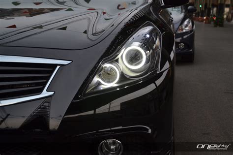 Vendor Oneighty G37 Sedan Custom Headlight Modification Led Paint