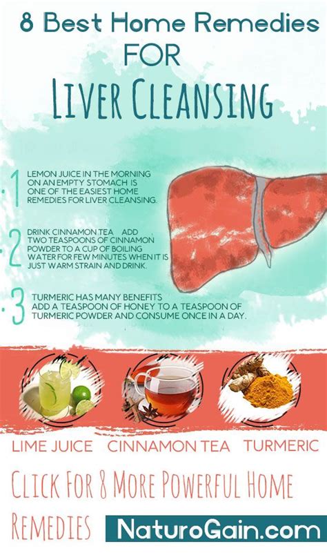 8 Best Home Remedies For Liver Cleansing Liver Detox Cleanse Healthy