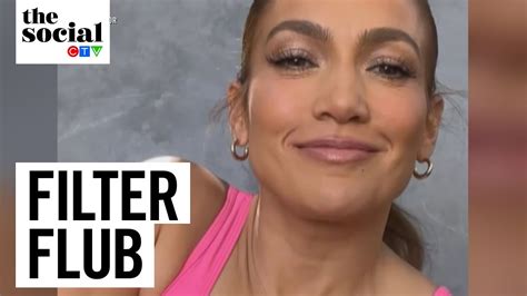Viral TikTok showed an off moment where JLo’s face filter fails, and