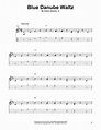 Blue Danube Waltz sheet music by Johann Strauss II (Ukulele – 155023)