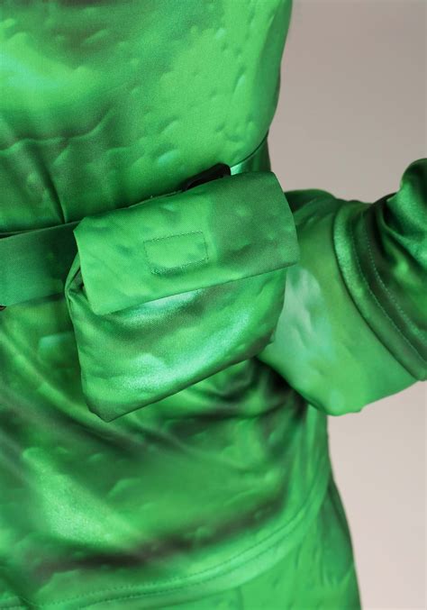 Plastic Green Army Man Costume For Adults