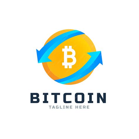 Premium Vector Bitcoin Logo Design Template
