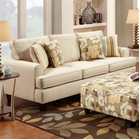 See more ideas about living room sofa, sofa design, living room designs. Marlo Ivory Sofa by Fusion Furniture Sku: 260071574 Dimensions: Width: 85" x Depth: 38" x ...