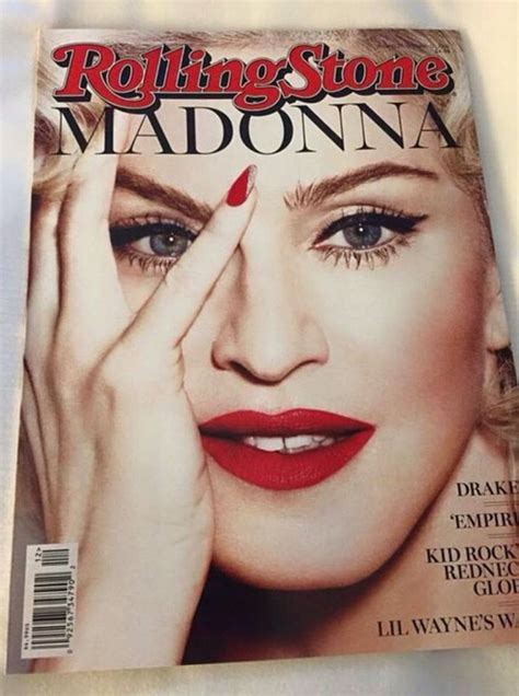 Omg Shes Crazy For You Madonna Covers Rolling Stone Magazine