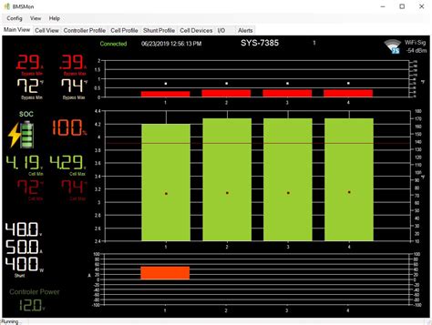 Lithium Battery Bms Monitoring Software