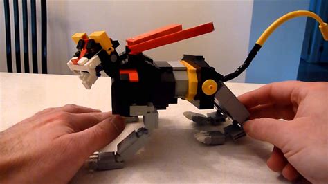 Voltron In Lego Pt 5 Black Lion By Bwtmt Brickworks Youtube