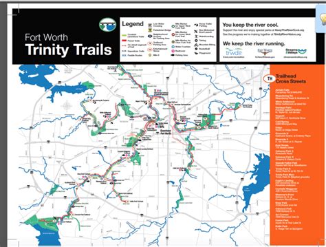 Central Fort Worth Trinity Trails System Highlights Great Runs