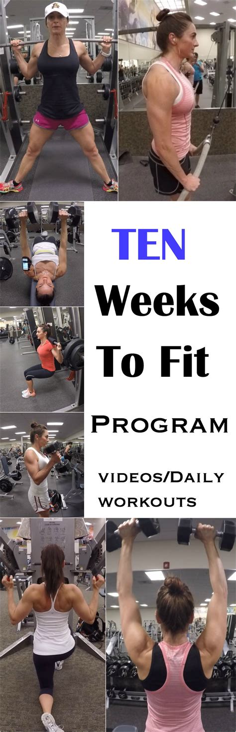 10 Weeks To Fit Program Fitness Food Diva