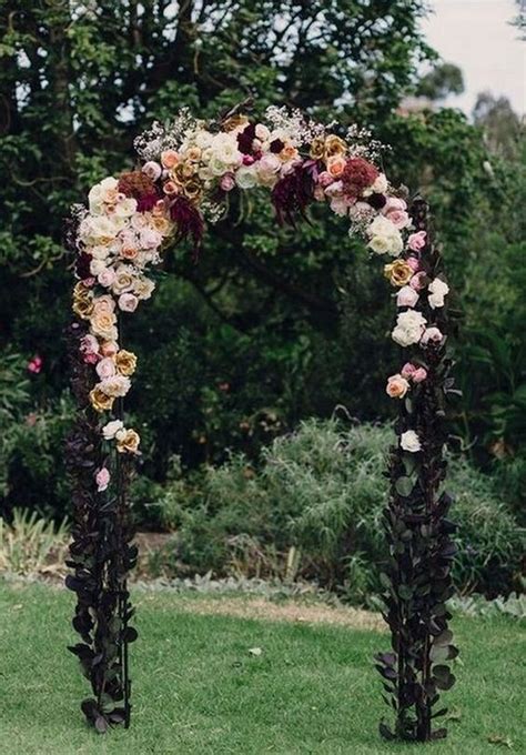 Fall Floral Wedding Arch Ideas Emmalovesweddings