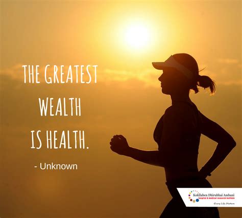 Health Is Wealth Health Tips From Kokilaben Hospital